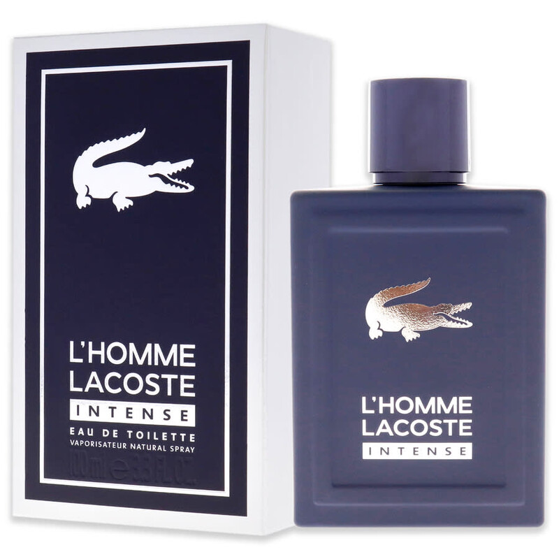 Lacoste L' homme Intense Eau De Toilette 3.4 oz (100 ml