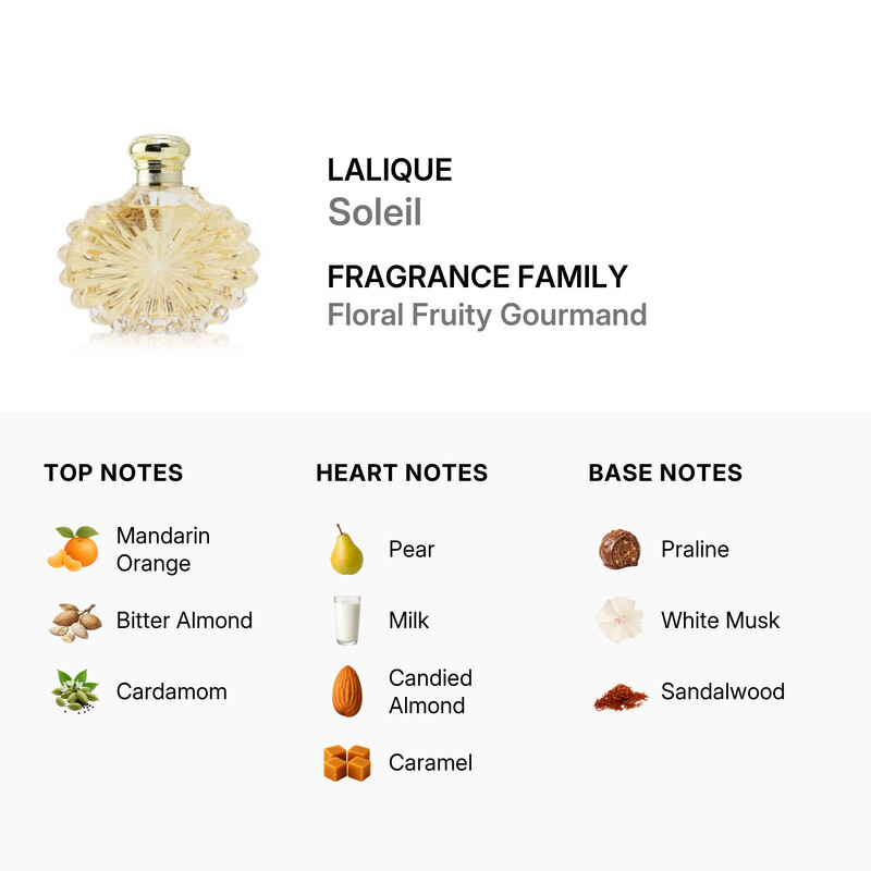 Lalique Ladies Soleil EDP Spray 3.3 oz Fragrances 7640171199719