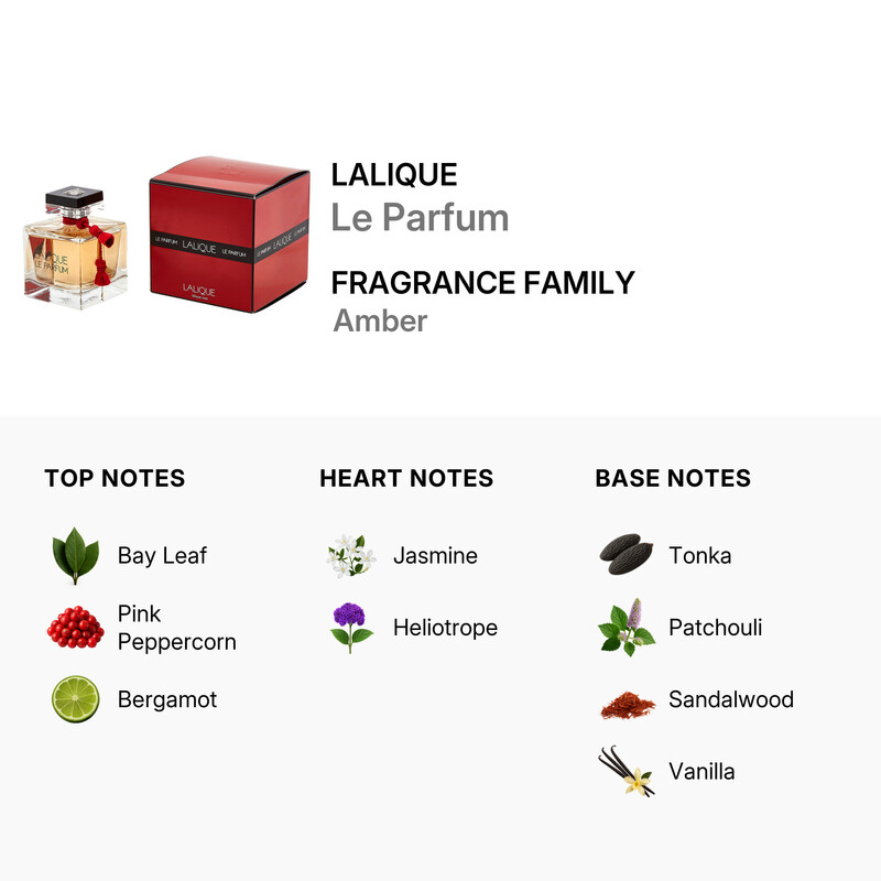 Lalique Le Parfum by Lalique EDP Spray 3.3 oz (100 ml) (w