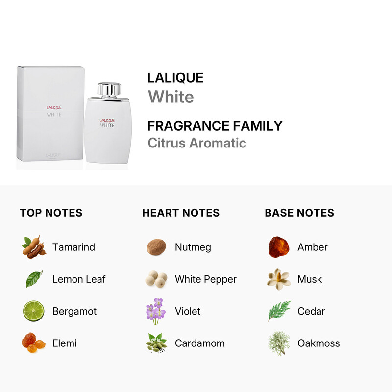 Lalique White / Lalique EDT Spray 4.2 oz (125 ml) (m