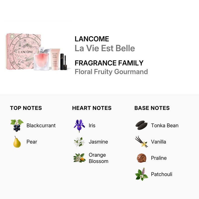 Lancome Ladies La Vie Est Belle Gift Set Fragrances 3614274654158