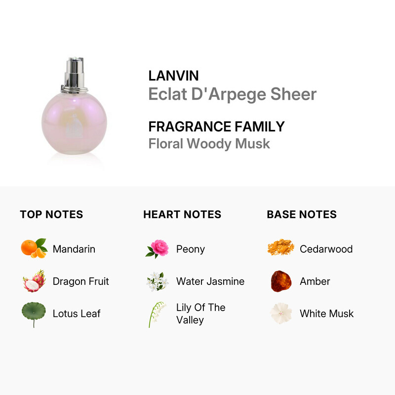 Lanvin - Eclat D'Arpege Sheer Eau De Toilette Spray 100ml/3.3oz