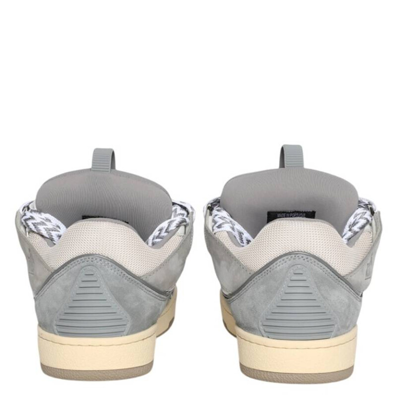 Lanvin Leather Curb Sneakers, Brand Size 35 ( US Size 4 ) FW