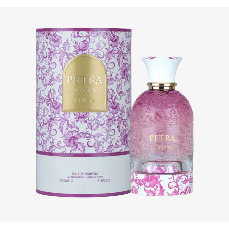 Lattafa Ladies Petra Viola EDP Spray 3.4 oz Fragrances