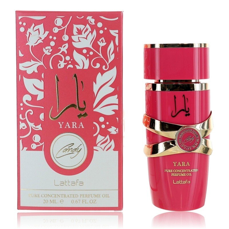 Lattafa Ladies Yara Candy Perfume Oil 0.67 oz Fragrances 6290362345718