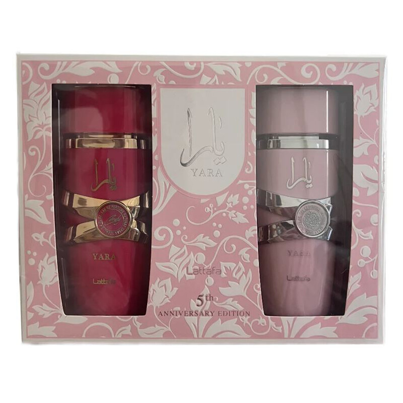 Lattafa Ladies Yara 2pcs EDP Gift Set Fragrances 6290362346128