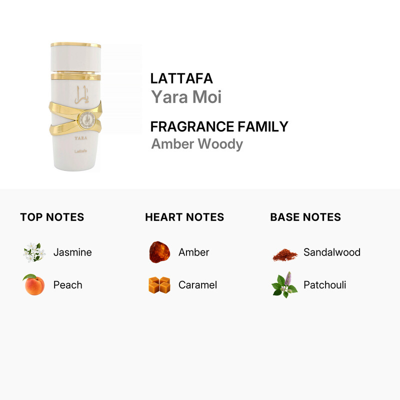 Lattafa Ladies Yara Moi EDP Spray 3.4 oz Fragrances 6290360591421