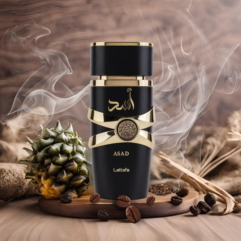 Lattafa Men's Asad EDP Spray 3.4 oz Fragrances 6291108735411