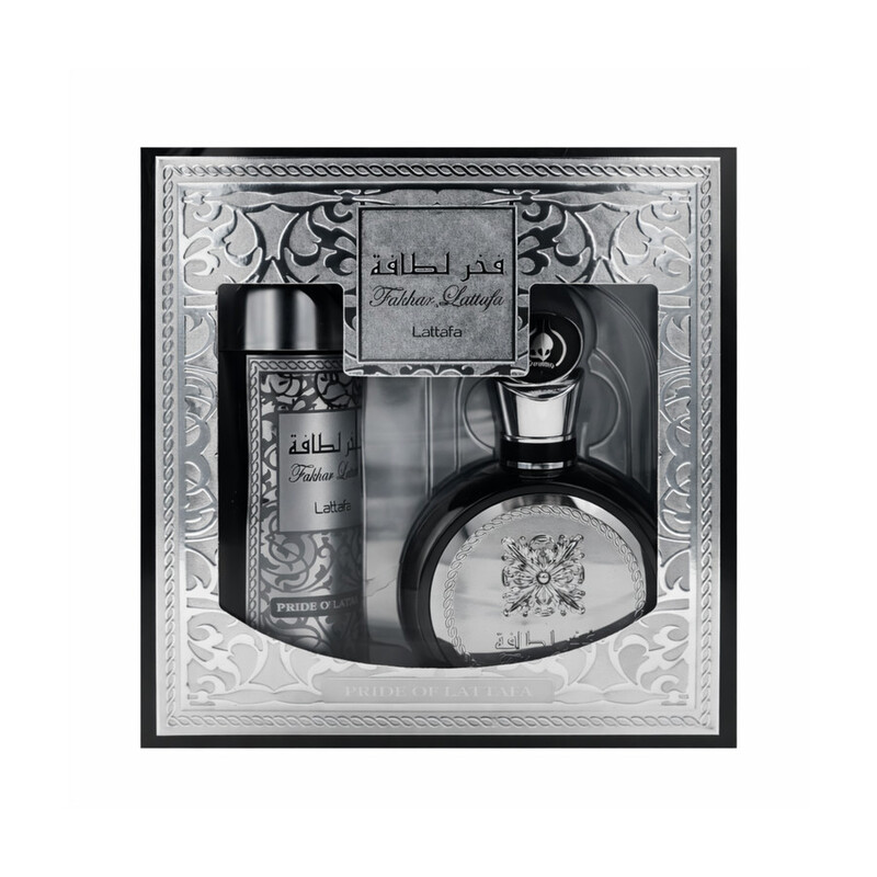 Lattafa Men's Fakhar 2pcs EDP Gift Set Fragrances 6290362349105