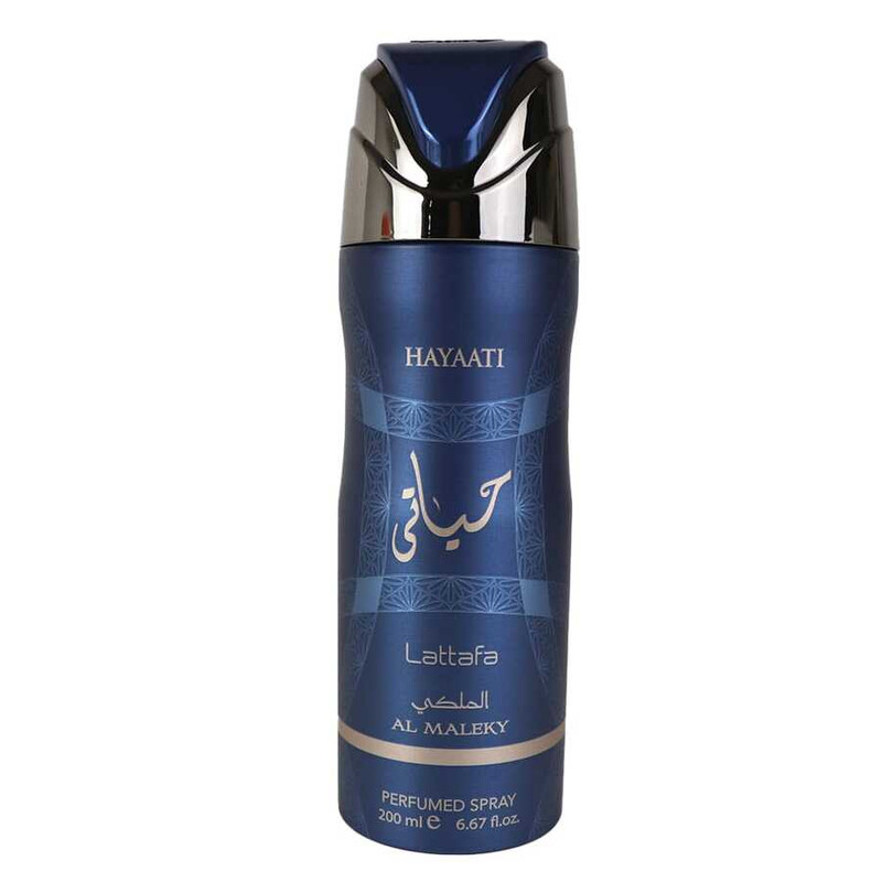 Lattafa Men's Hayaati Al Maleky Deodorant Body Spray Spray 6.7 oz
