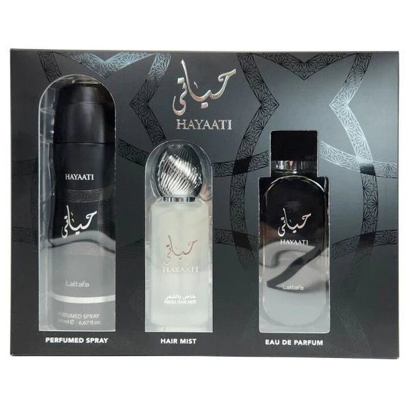 Lattafa Layaan と Hayaati香水セット Lattafa Men's Hayaati Gift Set Fragrances 6290362340102