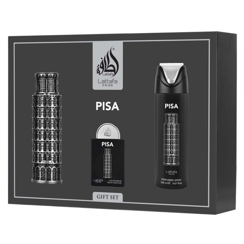 Lattafa Men's Pride Pisa Gift Set Fragrances 6290362347170