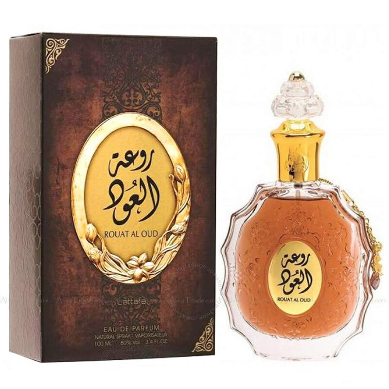 Lattafa Rouat Al Oud EDP Spray 3.4 oz Fragrances 6291106064841