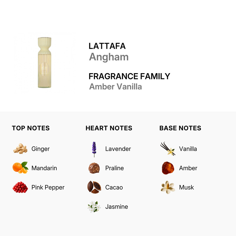 Lattafa Unisex Angham Body Mist 8.4 oz Fragrances 6290362348832