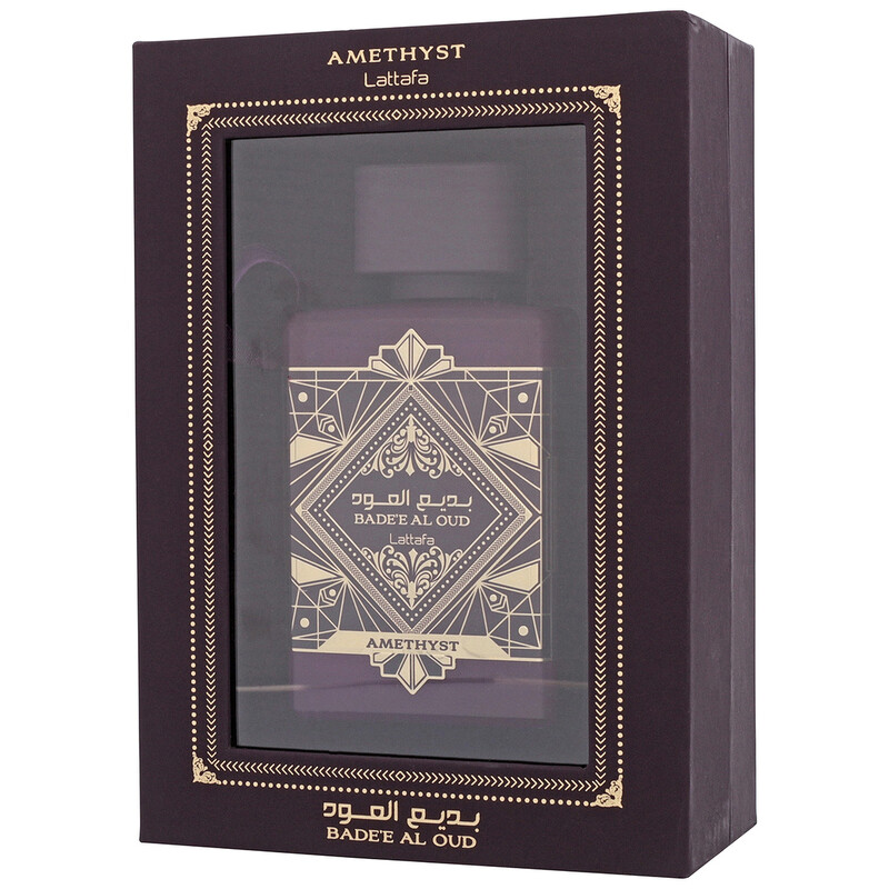 Lattafa Unisex Bade'e Al Oud Amethyst EDP Spray 3.38 oz Fragrances