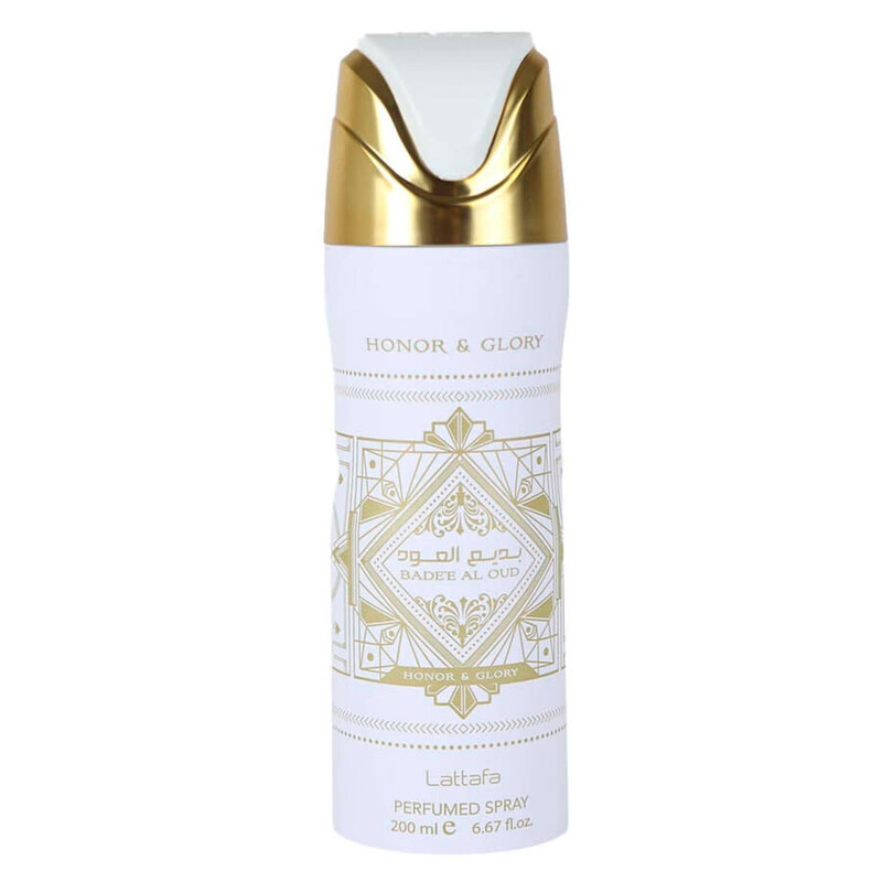 Lattafa Unisex Bade'E Al Oud Honor & Glory Body Spray 6.7 oz