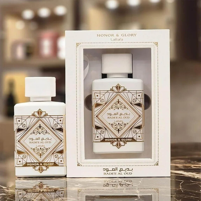 Lattafa Unisex Bade'e Al Oud Honor & Glory EDP Spray 3.4 oz