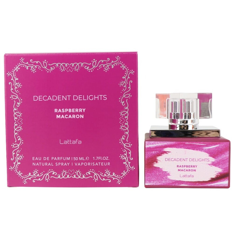 Lattafa Unisex Decadent Delights Raspberry EDP Spray 1.7 oz