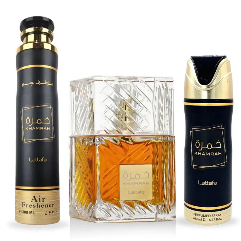 Lattafa Unisex Khamrah Gift Set Fragrances 6290362341239