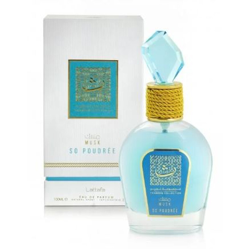 Lattafa Unisex Musk So Poudree EDP Spray 3.4 oz Fragrances