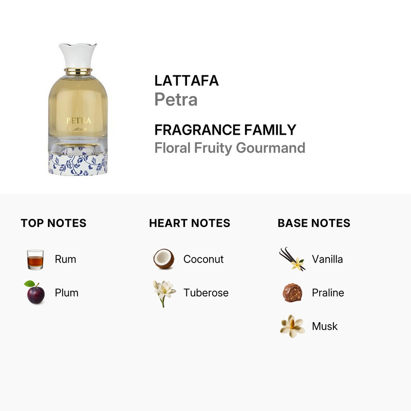 Lattafa Unisex Petra EDP Spray 3.4 oz Fragrances 6290360598796