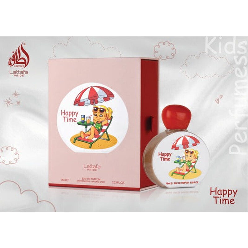 Lattafa Unisex Pride Happy Time EDP Spray 2.5 oz Kids Fragrances