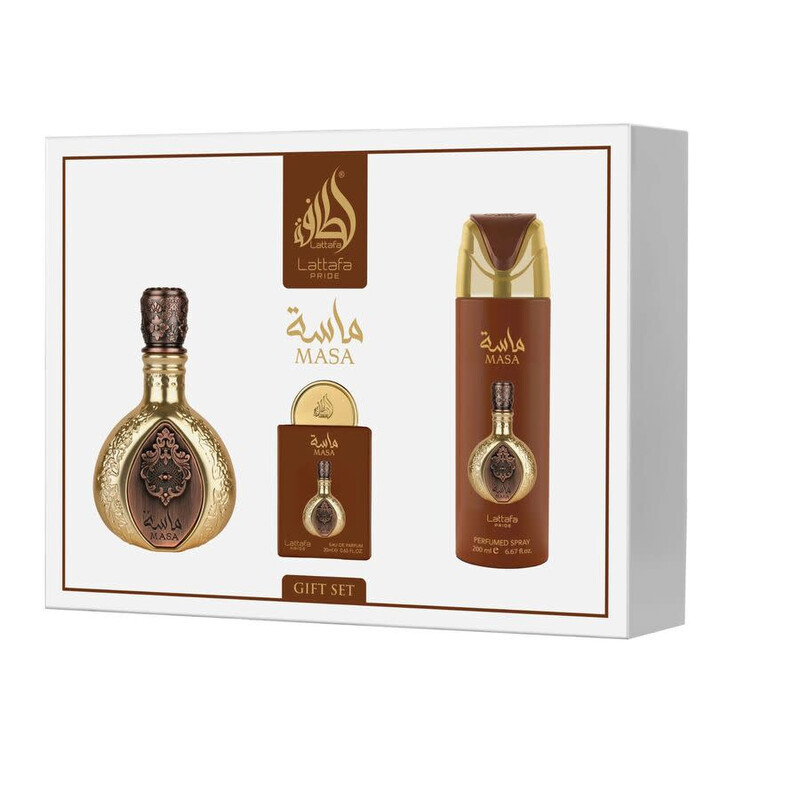 Lattafa Unisex Pride Masa Gift Set Fragrances 6290362347873