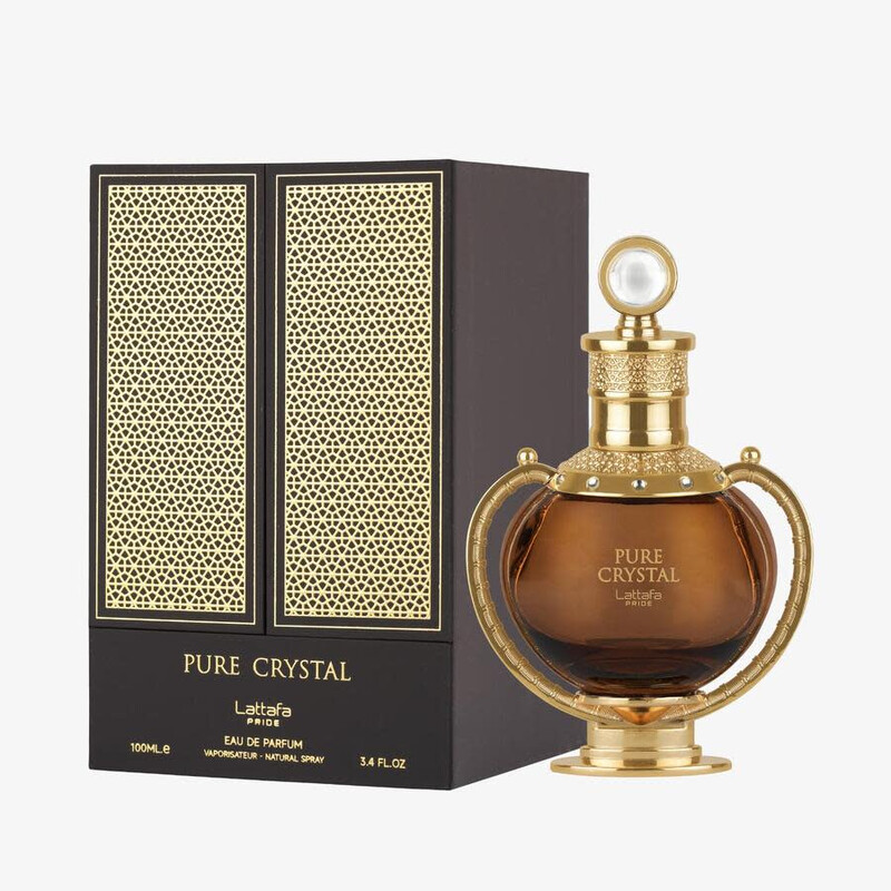 Lattafa Unisex Pride Pure Crystal EDP Spray 3.4 oz Fragrances