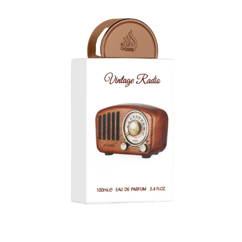 Lattafa Unisex Pride Vintage Radio EDP Spray 3.4 oz Fragrances