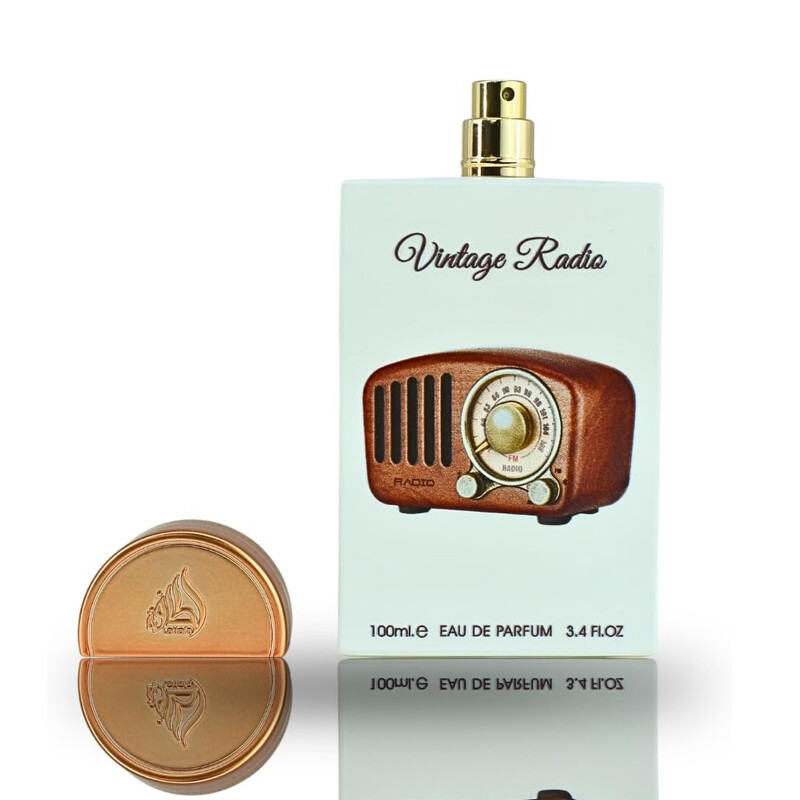Lattafa Unisex Pride Vintage Radio EDP Spray 3.4 oz Fragrances