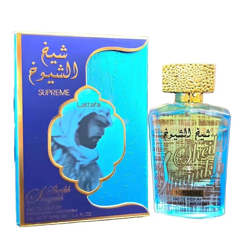 Lattafa Unisex Sheikh Shuyukh Supreme EDP Spray 3.4 oz Fragrances