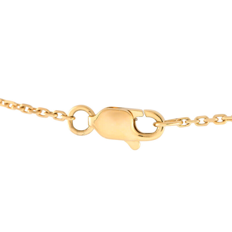 Lb Exclusive 18K Yellow Gold 0.85ct Diamond Necklace ANK 14939 Y ANK ...