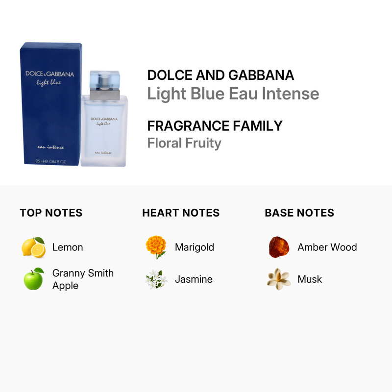 Dolce & Gabbana Light Blue Eau Intense / Dolce and Gabbana EDP