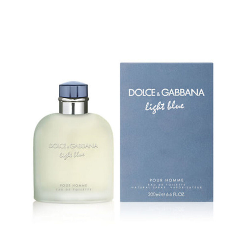 香水(男性用) DOLCE & GABBANA light blue EDT 200ml Dolce & Gabbana Light Blue Pour Homme / Dolce & Gabbana EDT 6.7 oz