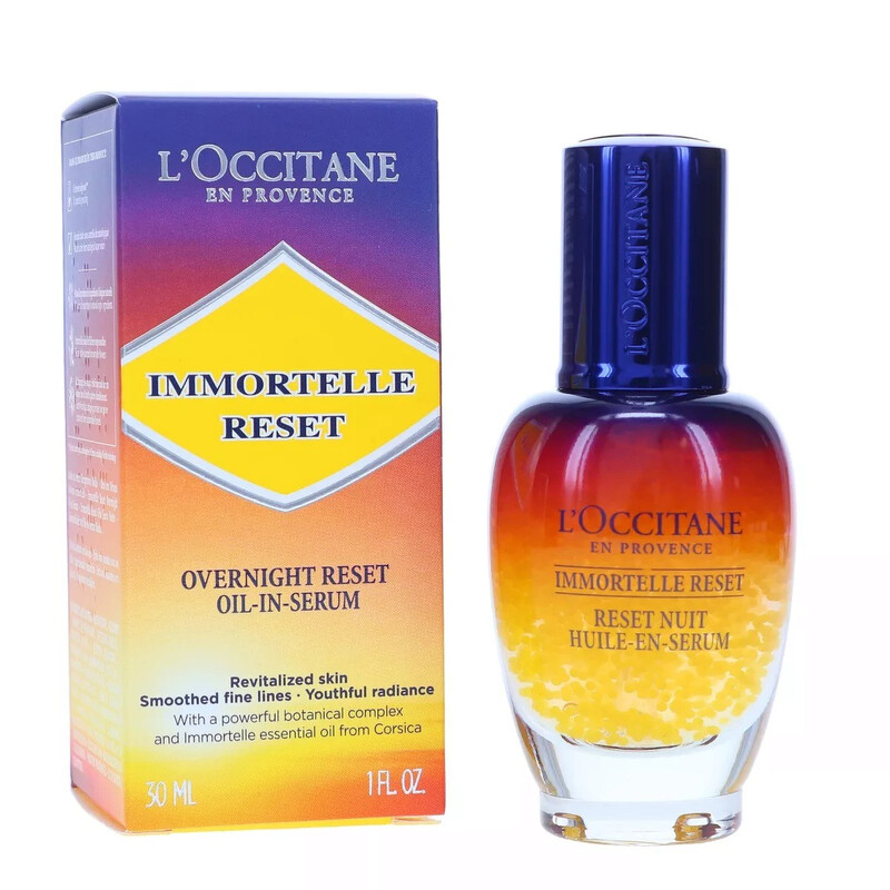L'Occitane Ladies Immortelle Overnight Reset Oil-In-Serum 1 oz