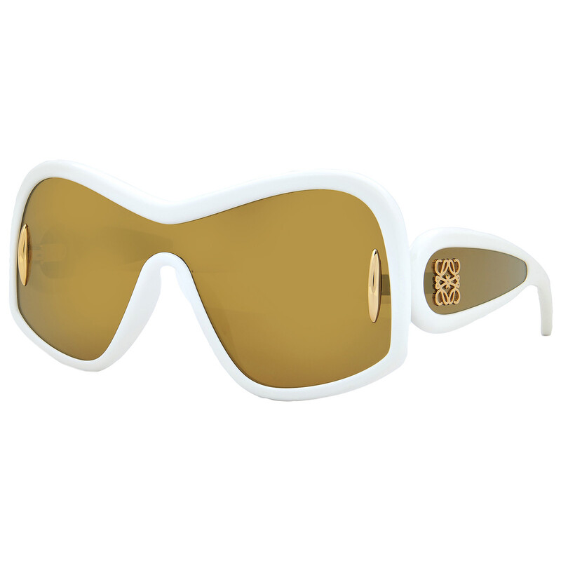 Loewe Brown Mirror Mask Unisex Sunglasses LW40131I 25G 135