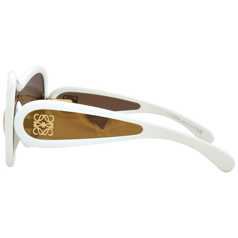 Loewe Brown Mirror Mask Unisex Sunglasses LW40131I 25G 135