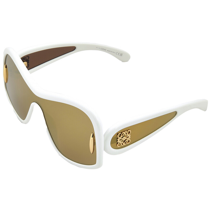 Loewe Brown Mirror Mask Unisex Sunglasses LW40131I 25G 135  display picture 2