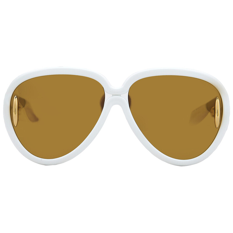 Loewe Brown Mirror Pilot Unisex Sunglasses LW40132I 25G 65  display picture 2