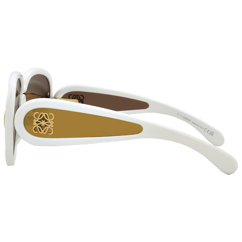 Loewe Brown Mirror Pilot Unisex Sunglasses LW40132I 25G 65
