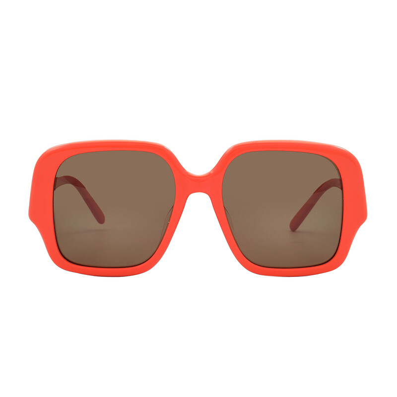 Loewe Brown Square Ladies Sunglasses LW40134U 42E 54 192337181238