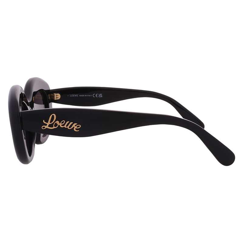 Loewe CURVY Smoke Cat Eye Ladies Sunglasses LW40153I 01A 51  display picture 3