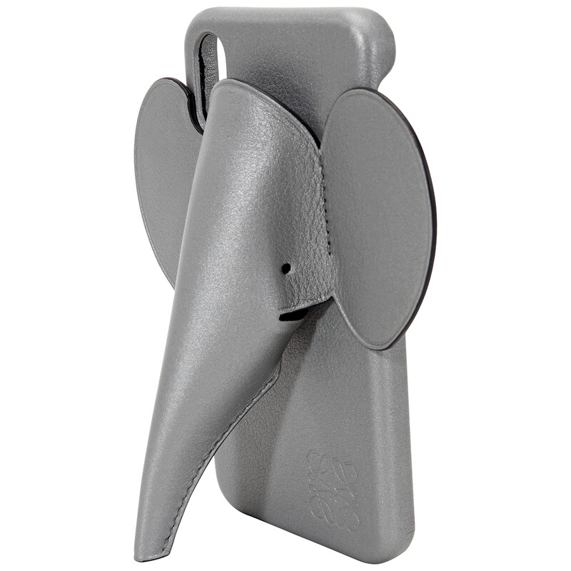 【新品未使用】LOEWE ロエベ iPhone X / XS用 グレー 象 Loewe Grey Elephant Cover For Iphone X / Xs 103.15AB06.1560 - Jomashop