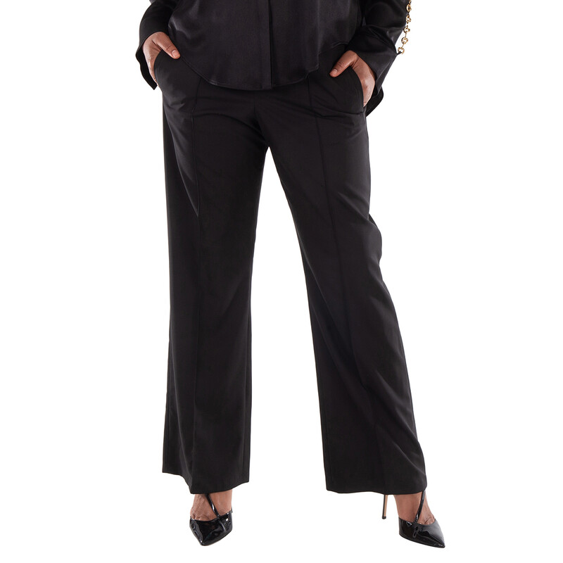 Loewe Mid Waist Straight-Leg Trousers, Size Small S540Y04XFY.1100