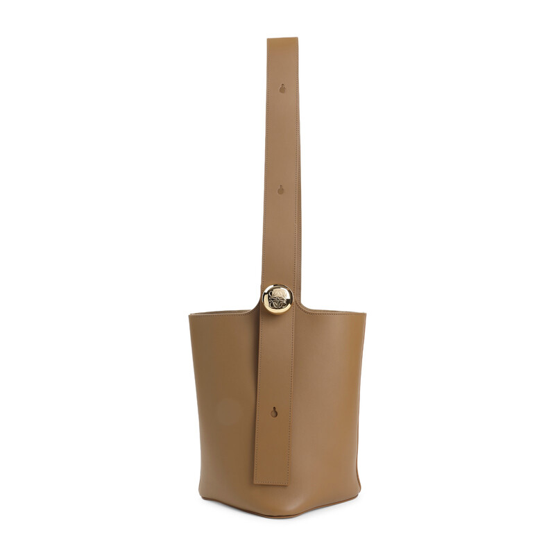 バケハベージュ Loewe Pebble Bucket Medium Shoulder Bag AANBBBWX01 3980 OAK