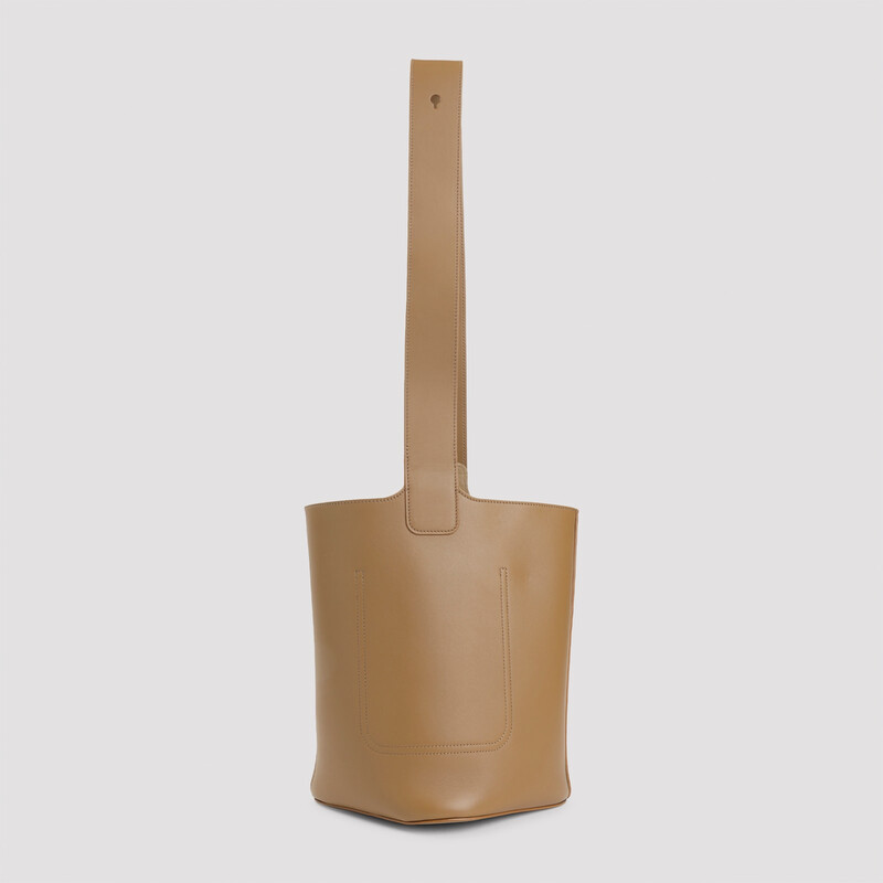 Loewe Pebble Bucket Medium Shoulder Bag AANBBBWX01 3980 OAK