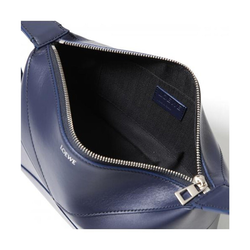 Loewe Puzzle Fold Wash Bag - Abyss Blue C510WBPX01.4467