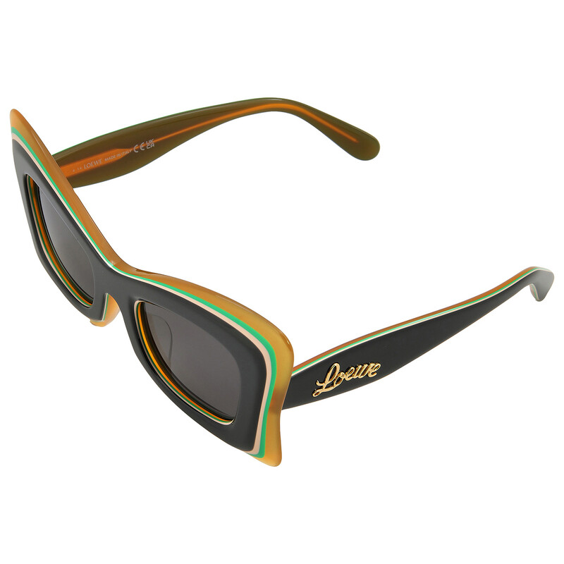Loewe Smoke Butterfly Ladies Sunglasses LW40140U 20A 50  display picture 2