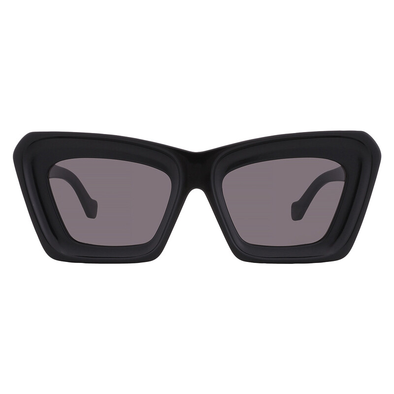 Loewe Smoke Butterfly Ladies Sunglasses LW40145F 01A 53 
