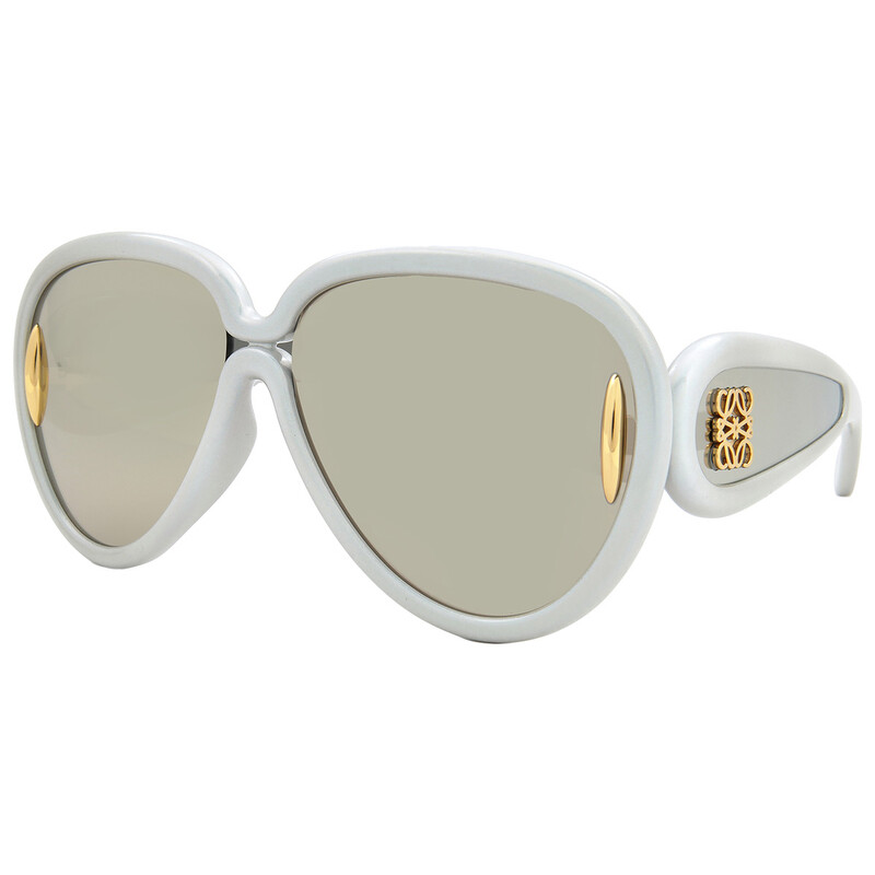 Loewe Smoke Mirror Pilot Unisex Sunglasses LW40132I 24C 65